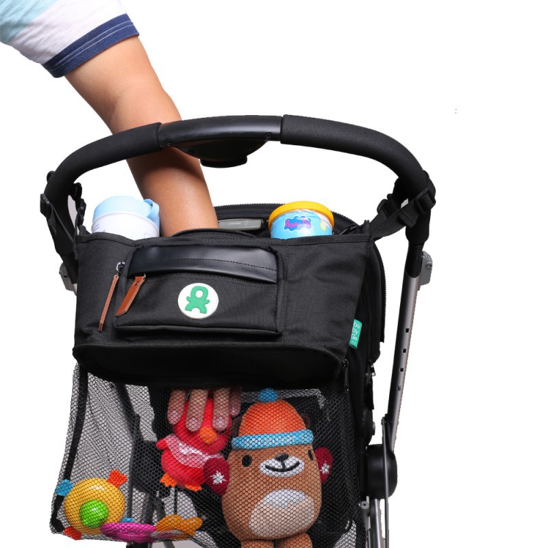 BabyGo Inc Stroller Organizer Black