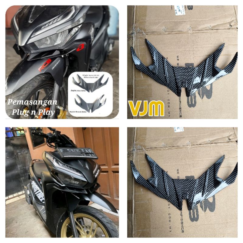 Winglet Vario 150 / 125 New 2018 2019 2020 2021 Variasi Carbon Motor Vario