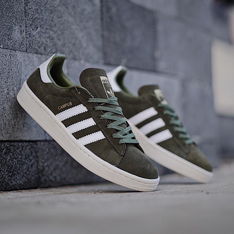 ADIDAS CAMPUS GREEN WHITE