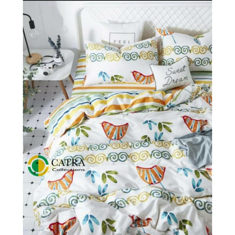 SPREI BAHAN KATUN CATRA
