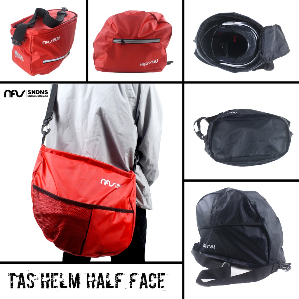 TAS HELM FULL HALF FACE WATERPROOF