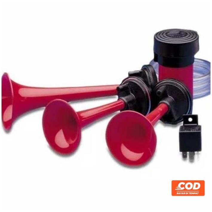 Klakson Telolet Om Telolet Terompet Corong 3 - Klakson Motor Mobil (( Kode 075))