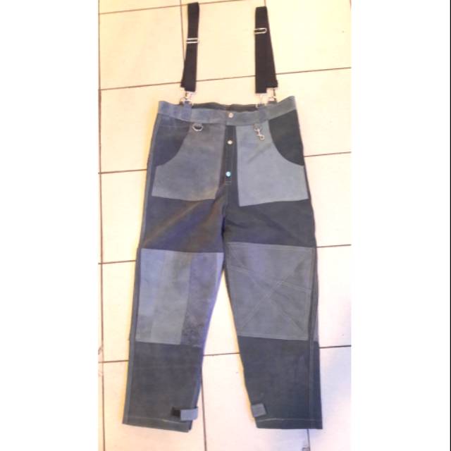 CELANA LAS/CELANA WELDING KULIT ASLI KWALITAS BAGUS