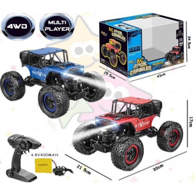 Mainan Mobil Remot Kontrol Offroad Besar -Mobil Balap RC - Mobil Remot