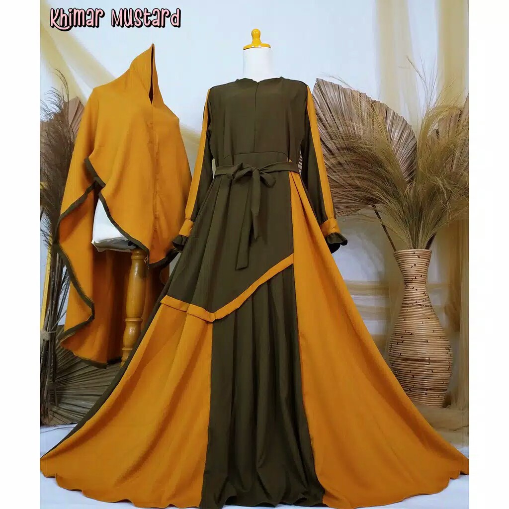 Gamis syari polos ori by elsyifa