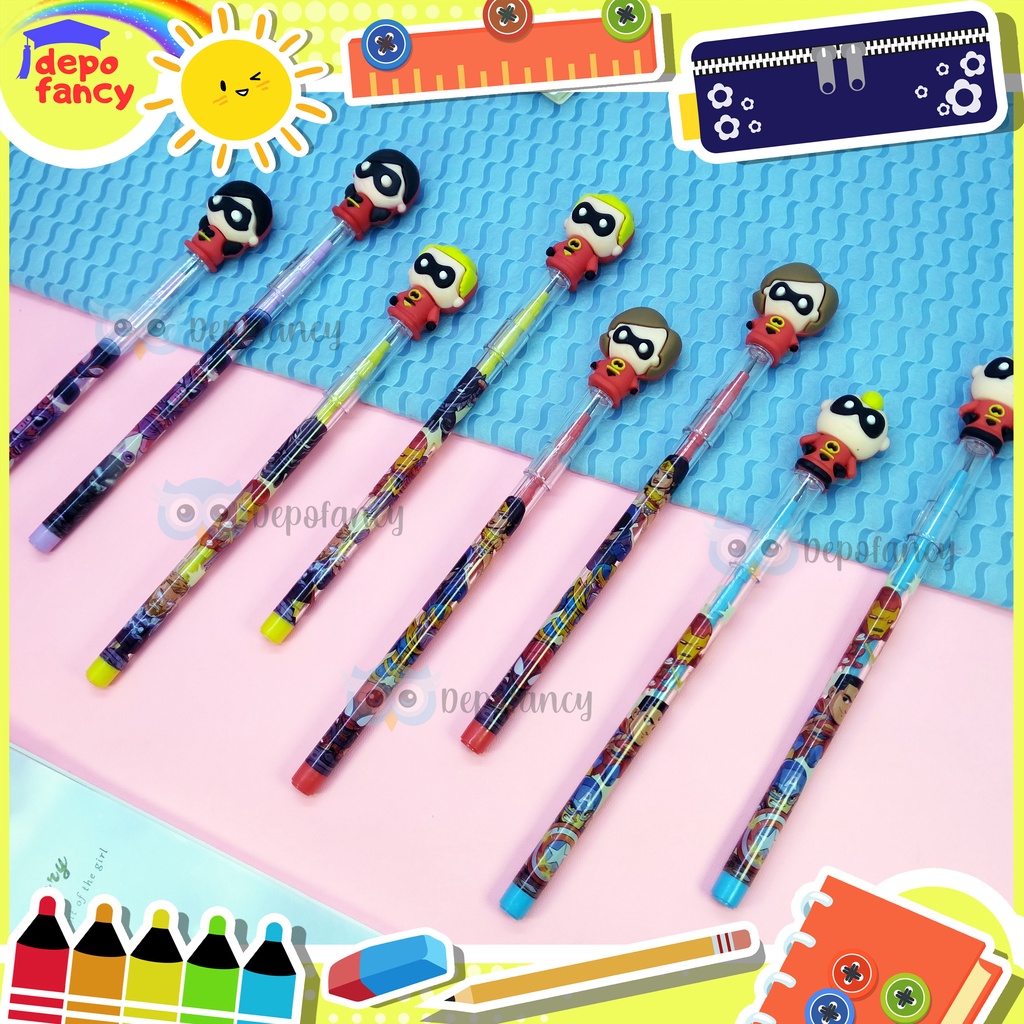 

Pensil Tusuk No. 015 / Pensil Isi Ulang / Pensil Tulis Karakter / Pensil / Pencil HEROES (HARGA UNTUK 3 PCS) No. 020 No. 026 BT-016 BT-A05 No. 008 BT-013