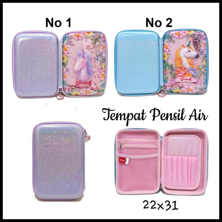 

Best Seller Tempat Pensil Unicorn - Hardcase Boxes / Pencil Case Gliter Air Import