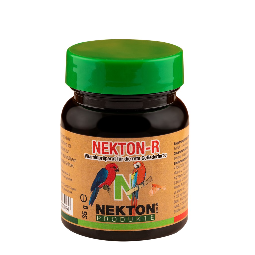 NEKTON-R Vitamin For Red Birds Parrots Burung Merah Scarlet Macaw Sun Conure Eclectus Bayan Kenari