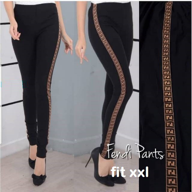 CELANA SENAM KHUSUS WANITA // CELANA LEGGING LIST FF BISA (COD)