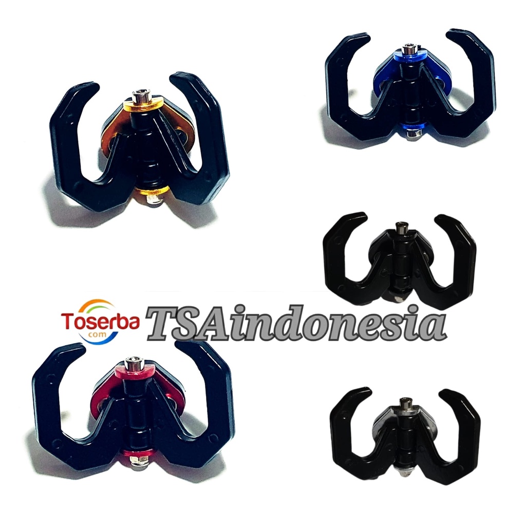 Gantungan Barang Lipat Belah CNC Motor Universal Vario Beat Mio