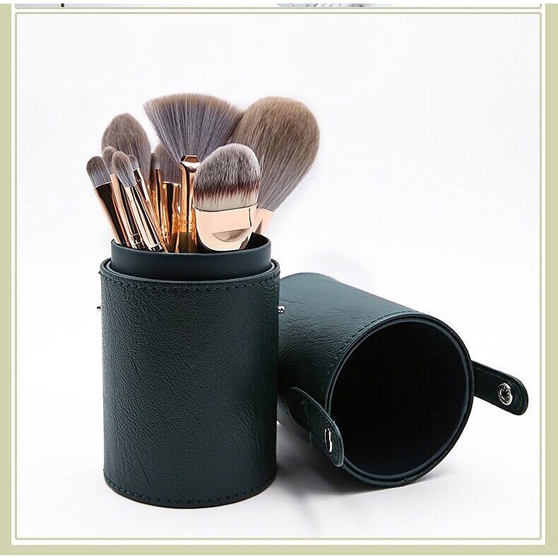 14pcs / set brush Makeup Dengan Tas Penyimpanan