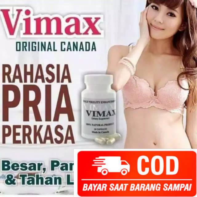 TERLARIS !!! VMAX CANADA ASLI VIMAX PEMBESAR PERMANEN KUAT KERAS TAHAN LAMA 100% ASLI