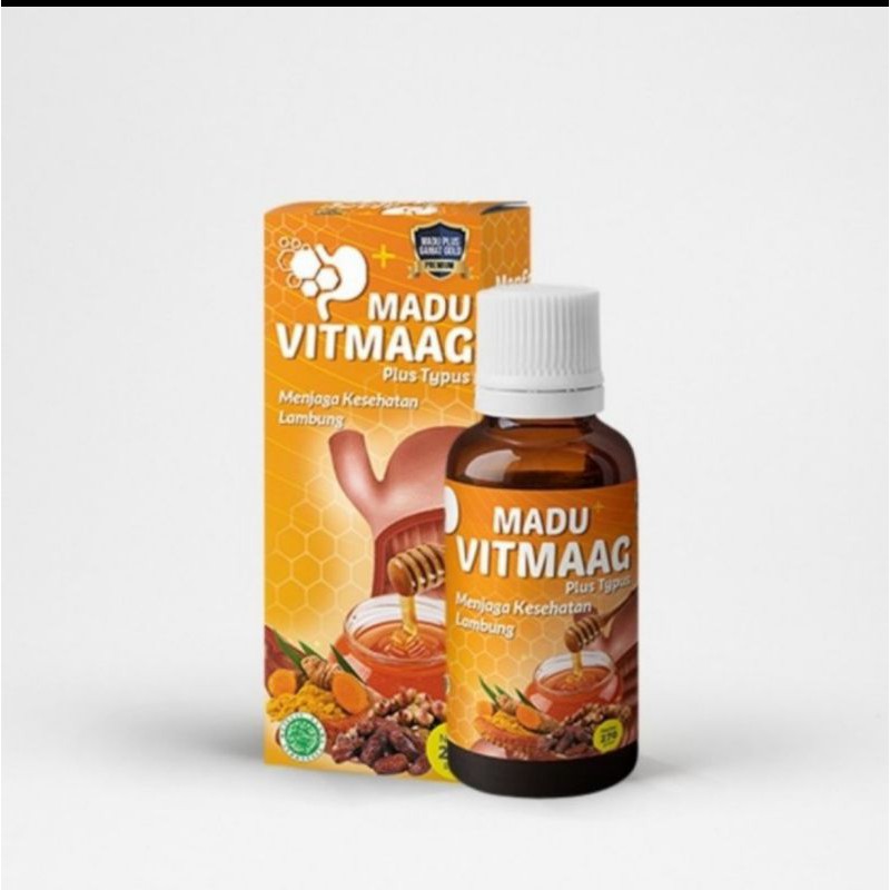 Madu VITAMAAG-Obat typus/Tipes-Solusi Masalah Lambung