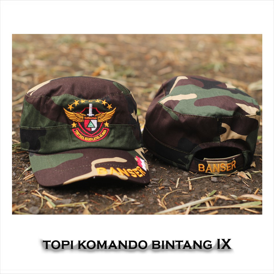 TOPI KOMANDO BANSER