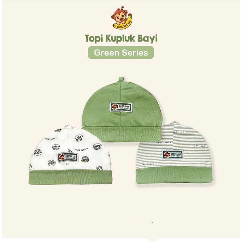 (GORILLUX) 3pcs Topi BULAT