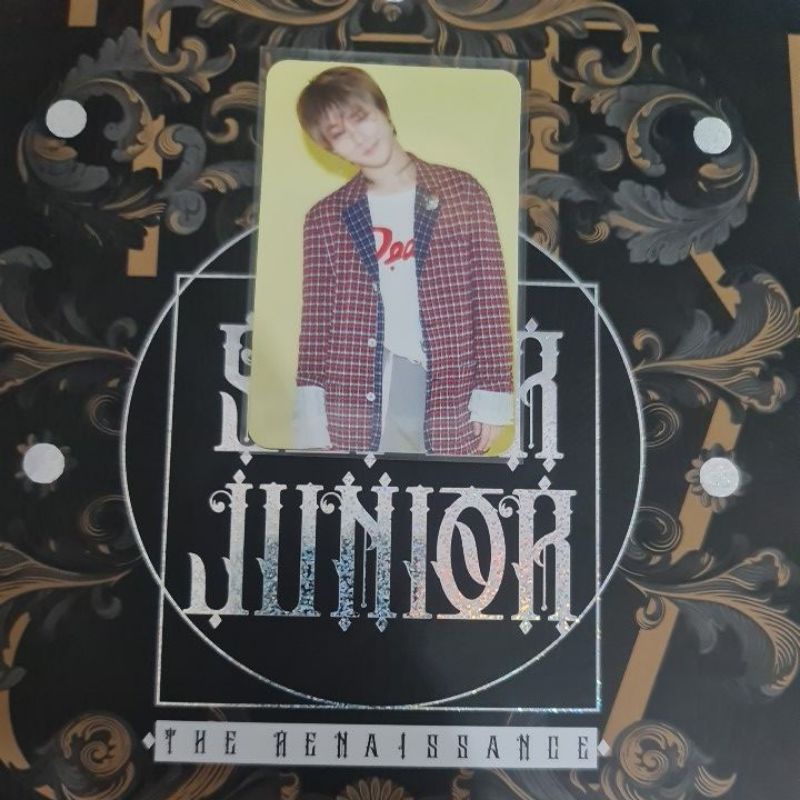 Super Junior Yesung Photocard one more time Official