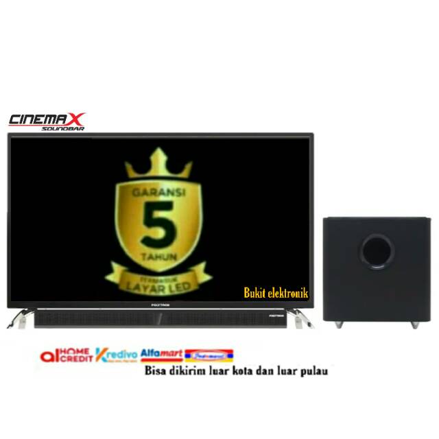 TV LED POLYTRON CINEMAX SOUNDBAR PLD40B880 PLD 40B880