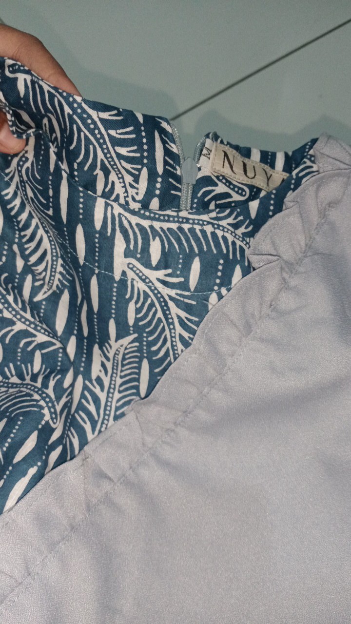 Batik Wanita Kekinian Mona Blouse Modern Staylish