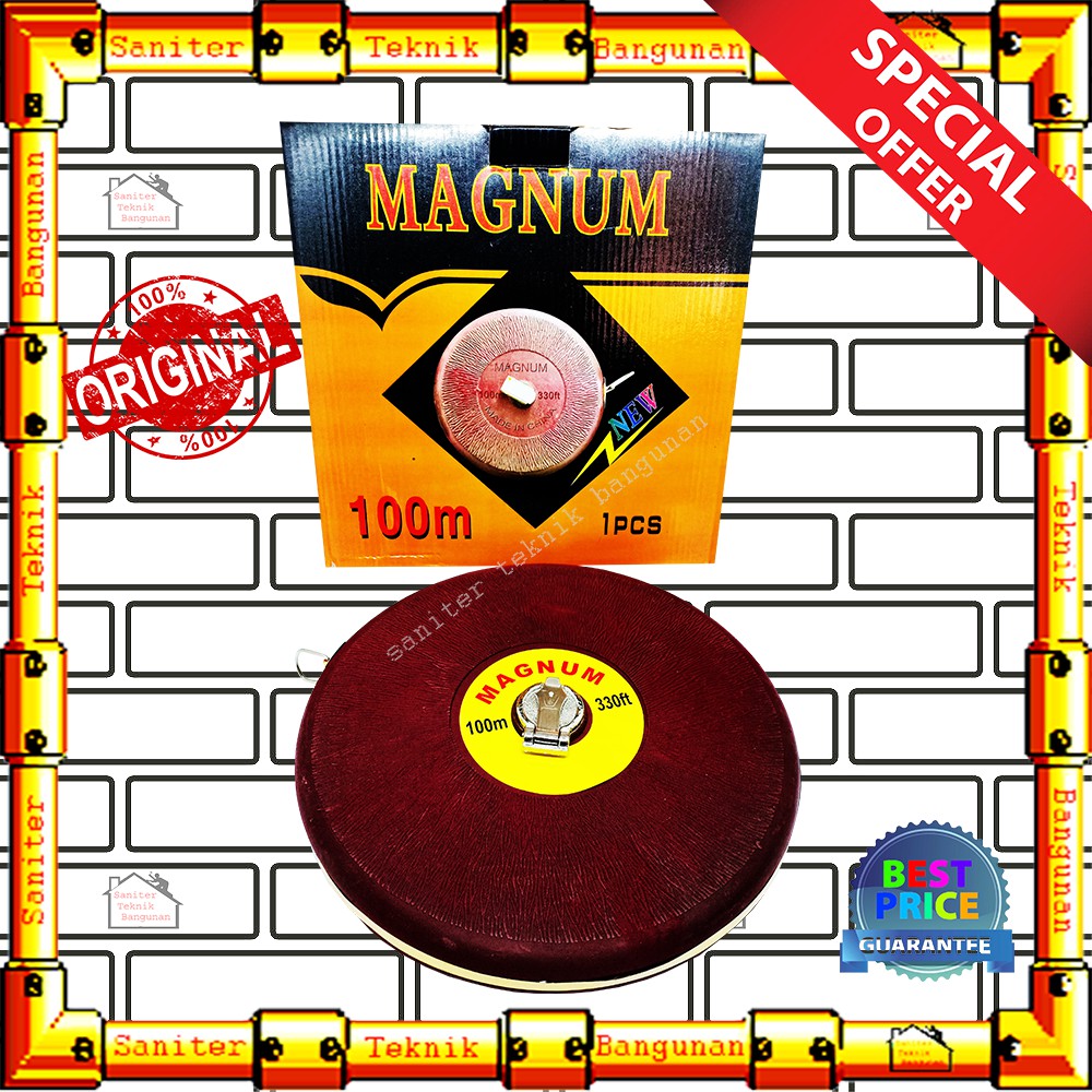 Meteran Kulit Magnum 100 Meter