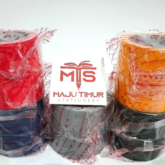 

Cuci Gudang Lakban Warna Kain Subaru 2 Inch Diskon