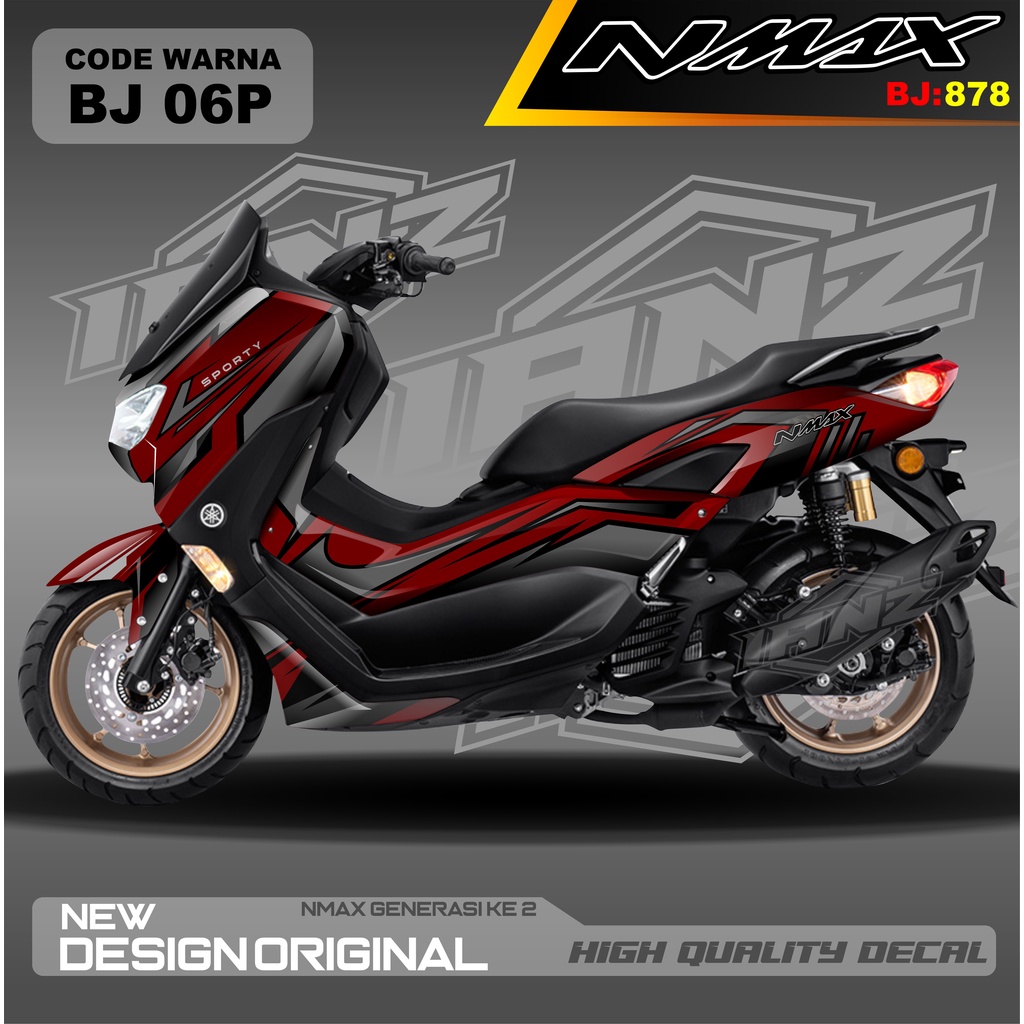 STIKER DECAL NMAX FULL BODY / DECAL FULL BODY NMAX / DECAL STIKER FULL BODY NMAX / stiker decal nmax terbaru / sticker nmax / decal nmax / stiker motor nmax / decal new nmax