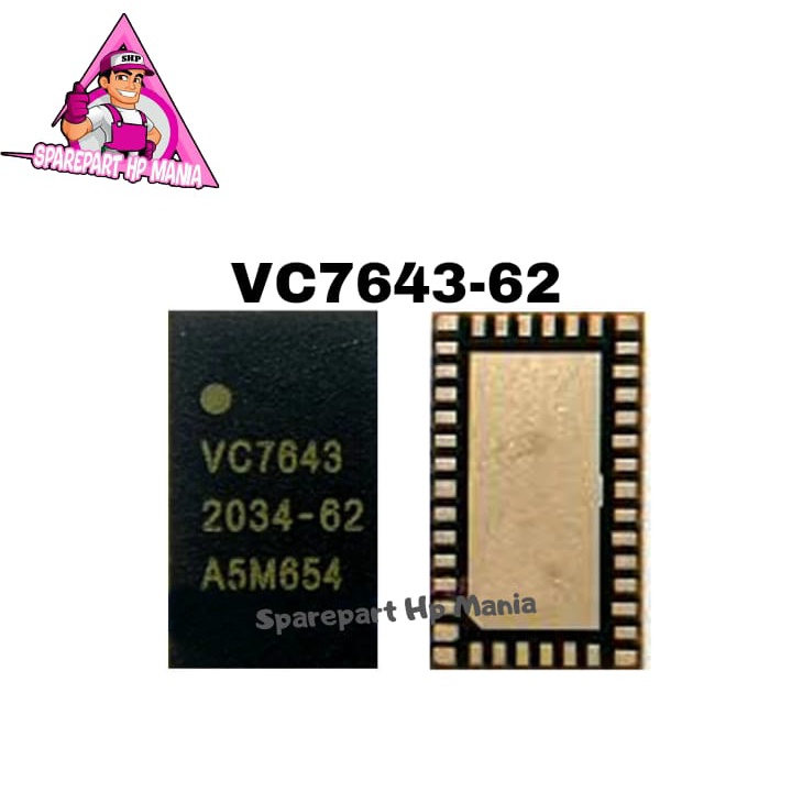 Ic RF VC7643-62 Oppo A52/A72 Original VC 7643-62