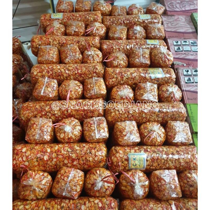 

500 GRAM KERUPUK SEBLAK KERING PEDAS KILOAN TERLARIS TERMURAH