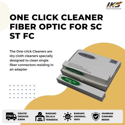 One Click Cleaner Pen Connector Fiber Optic For 2.5mm LC SC FC ST MU Pena Adapter FTTH Optik