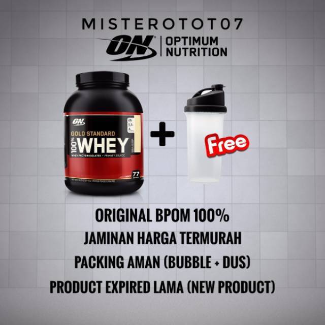 

Whey Gold Standard 100 5lbs ON WGS Optimum Nutrition 5 lbs