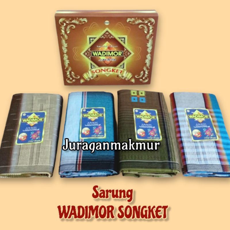 sarung wadimor songket/grosir sarung wadimor