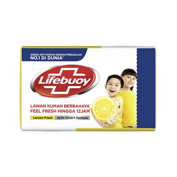 Promo Harga Lifebuoy Bar Soap Lemon Fresh per 4 pcs 110 gr - Shopee