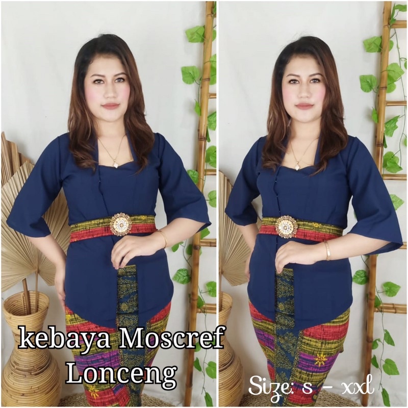 KEBAYA BALI MOSCREF LONCENG | KEBAYA BALI (kebaya saja)