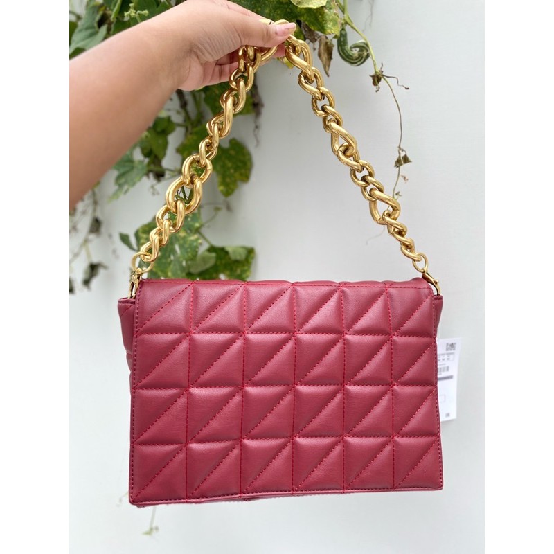 ZR New Quilted Chain Shoulder Bag