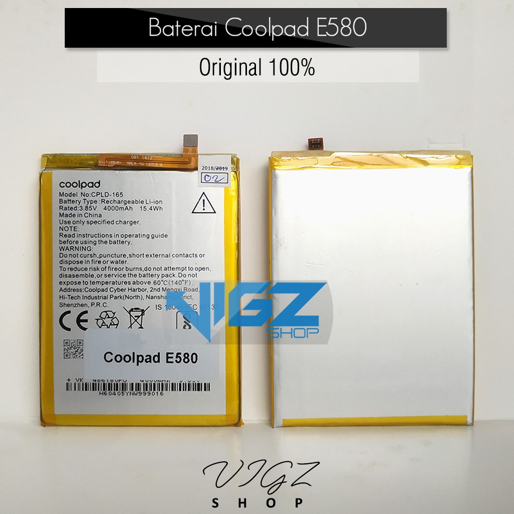 Baterai Coolpad Power E580 Original 100%