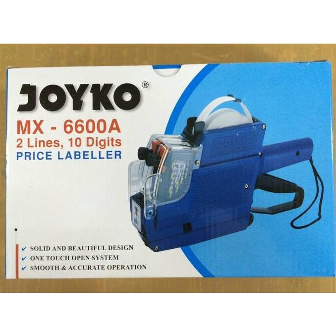 

Paket Joyko MX-6600A (Huruf,Angka) - Alat Lebel Harga