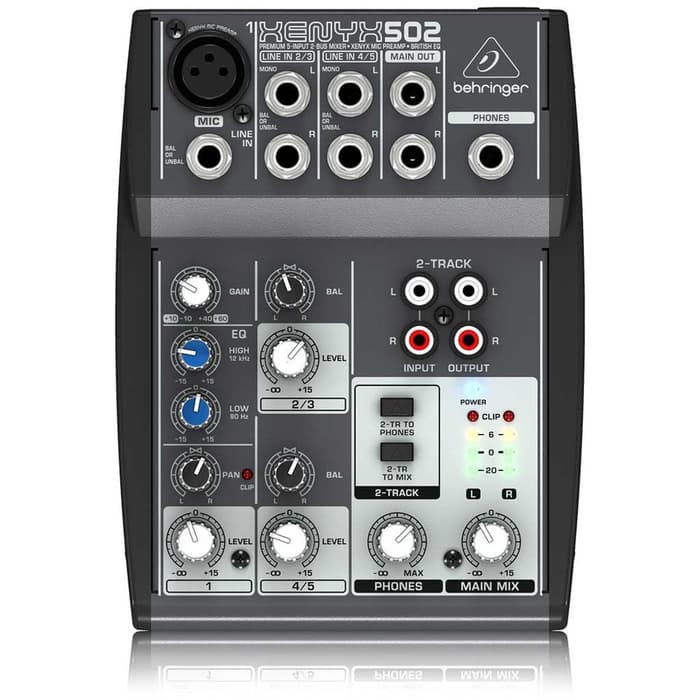 Mixer Behringer Xenyx 502