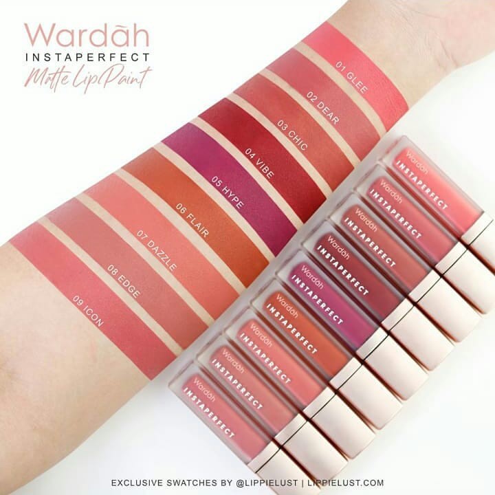 ⭐ BAGUS ⭐ WARDAH INSTAPERFECT CAPPADOCIA MATTESETTER LIP MATTE PAINT 5,5gr | Lipcream