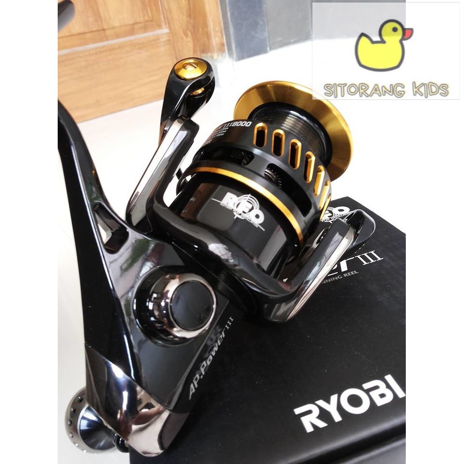 [Promo] Reel Laut. Spining Reel Pancing Ryobi AP Power III 2000 3000 4000 6000 8000 dan 10000