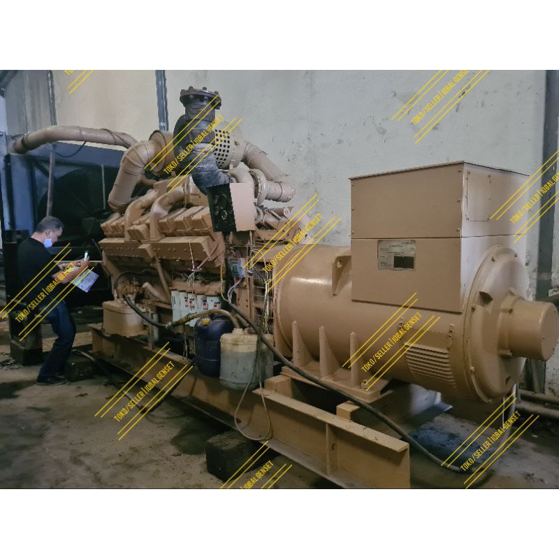 Genset 1000 KVA Bekas Cummins Second Original UK