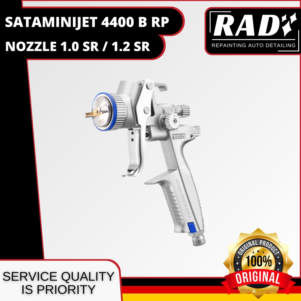 SATA Minijet 4400 B RP Nozzle 1,0 SR & 1,2 SR