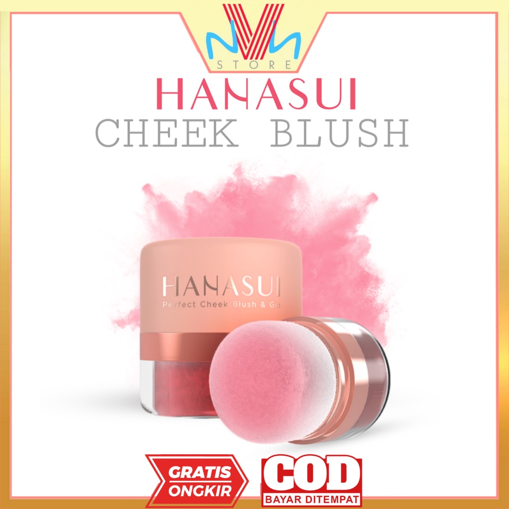 HANASUI PERFECT CHEEK BLUSH &amp; GO - BLUSH ON HANASUI