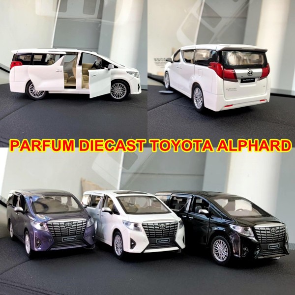 TOYOTA ALPHARD Parfume Pewangi Pengharum Mobil Parfum Pajangan Miniatur Diecast Mobil