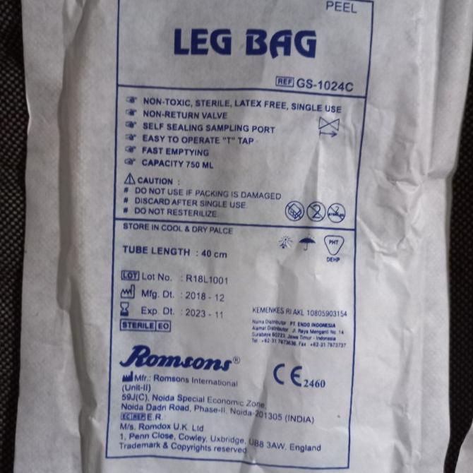 Urine Leg Bag / Urine Bepergian Ikat Di Paha Kaki / Urine Bag Mobile