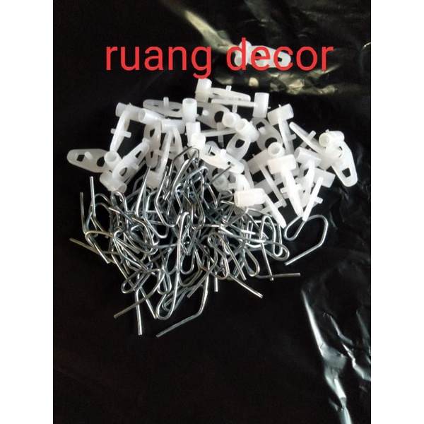 ALAT ALAT REL GORDIN RODA + PENGAIT GORDEN LETER S GORDEN SKSESORIS GORDEN MURAH