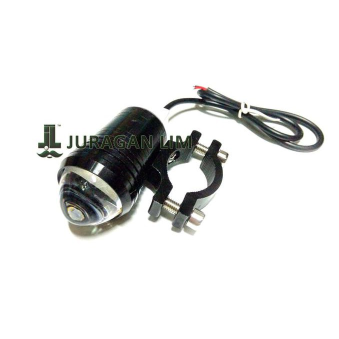 LED/Cree/Lampu Tembak/Sorot Mini - U1 Strobo Kedip - Hitam