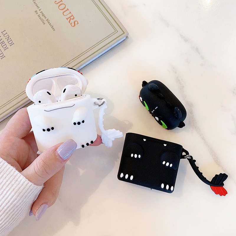 Casing Soft Case Silikon Anti Debu Untuk AirPods 1 2 Inpods 12 i12 TWS