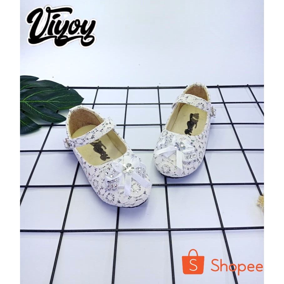 Viyoy_Galery Sepatu Anak Balet Bruket Pita Flatshoes Anak Perempuan Lucu 22-35 Terbaru