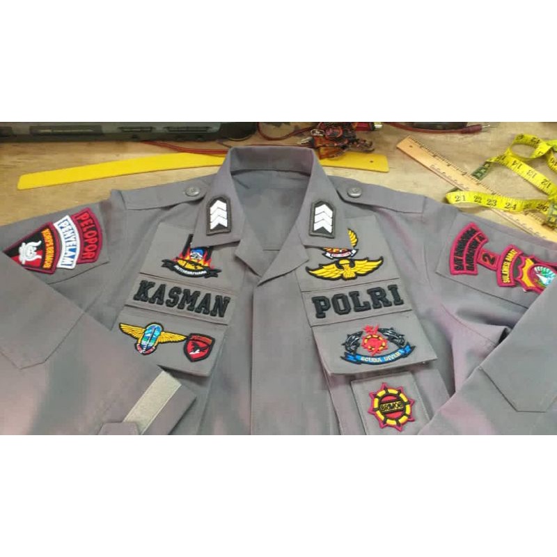 PDL TACTICAL BRIMOB BREVET TIMBUL