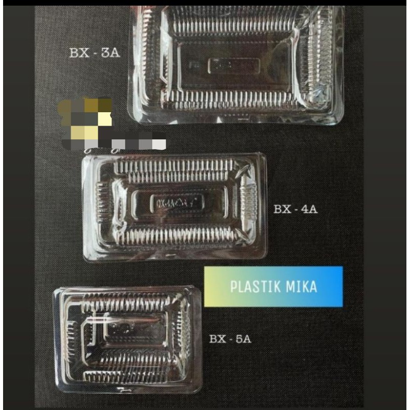 MIKA PLASTIK BENING/MIKA BX/PLASTIK MIKA/bx-5a@100pcs
