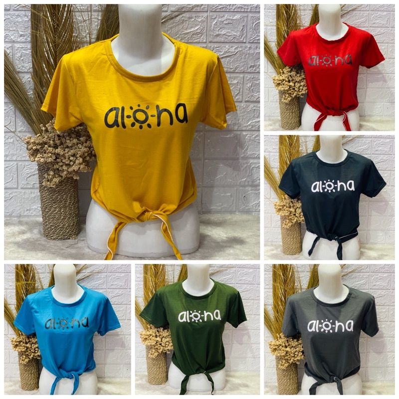 Kaos Crop Wanita Crop top Tali Wanita Murah